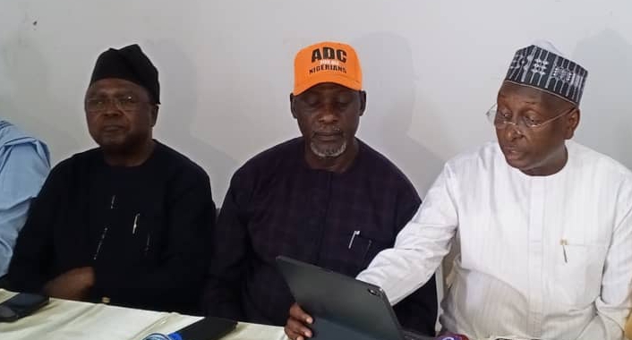 PRESS BRIEFING BY KADUNA STATE STAKEHOLDERS OF THE COALITION OF POLITICAL OPPOSITION AND MEMBERS OF AFRICAN DEMOCRATIC CONGRESS (ADC) ON MONDAY