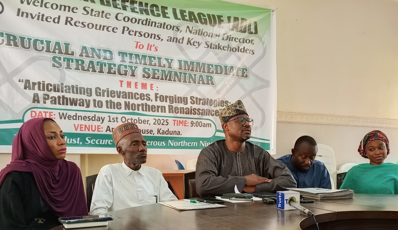 AREWA DEFENCE LEAGUE UNVEILS KADUNA OCTOBER DECLARATION, CALLS FOR RENEWED SOCIAL CONTRACT IN NORTHERN NIGERIA